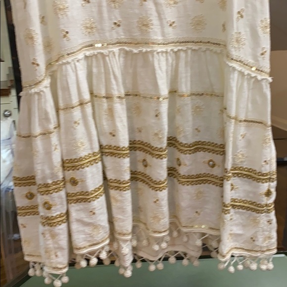 COPY - Calypso St Barth white embroidered linen dress - Picture 4 of 4